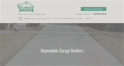 Desktop Screenshot of gilbertgarages.com